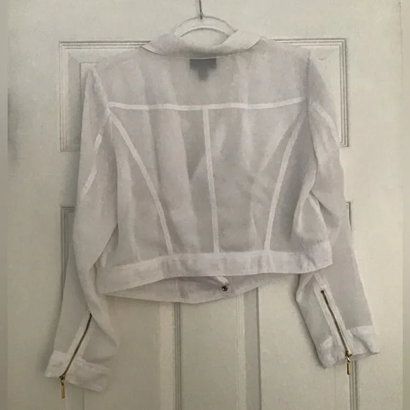THALIA SODI Sheer Jacket | Size M - Picture 3 of 7